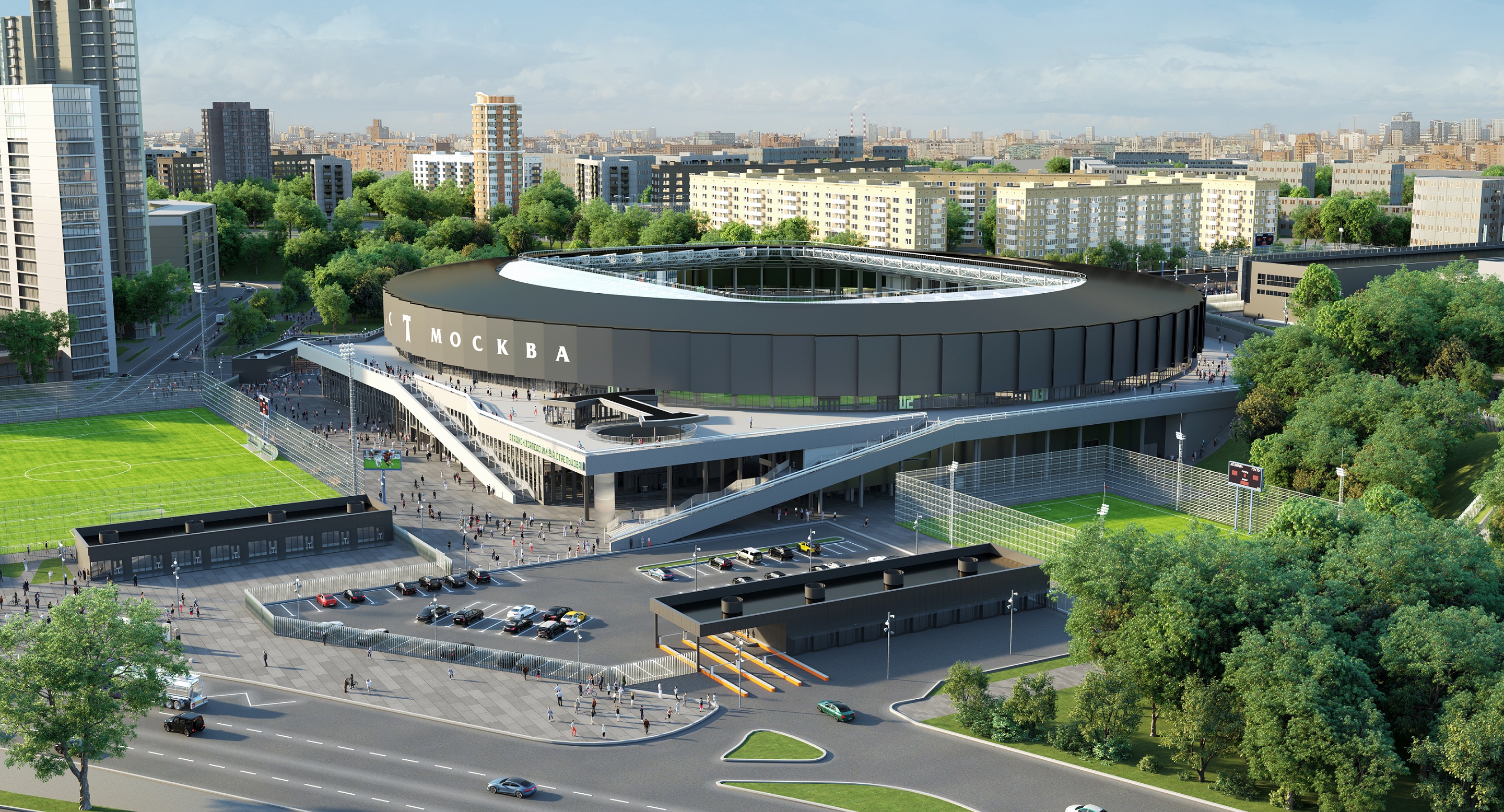 Новый стадион «Торпедо» будут посещать 400 тысяч зрителей в год